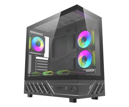 Obudowa do komputera DarkFlash DS950 Black + 6 Fans